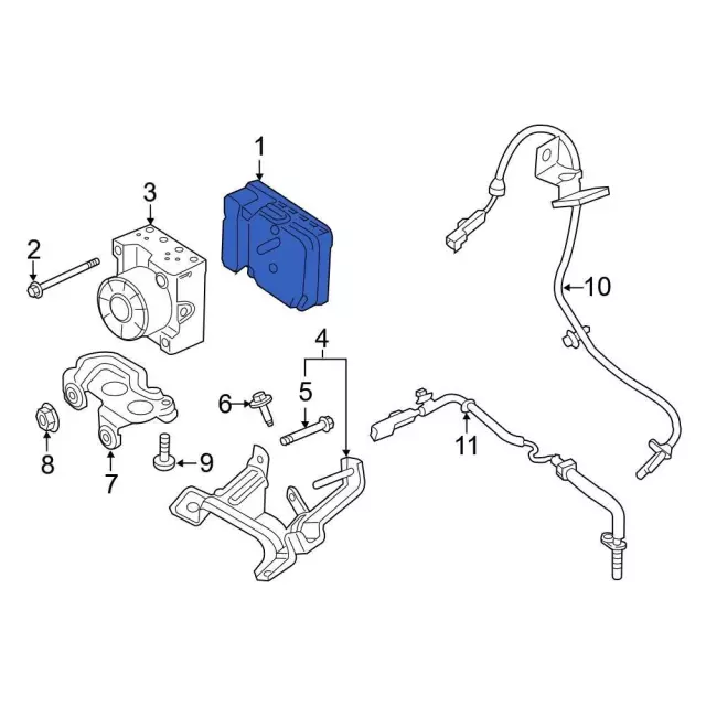 Control Module - Ford (f2gz2c219g)