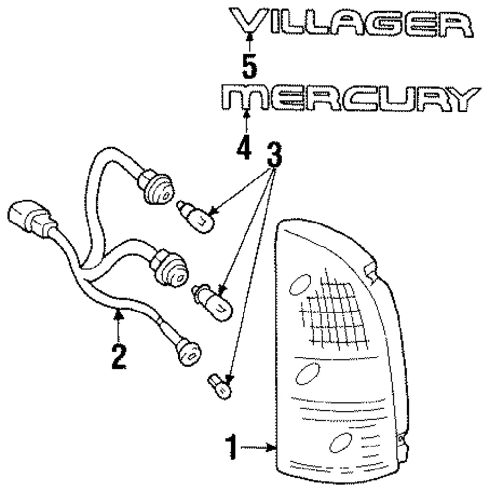 Socket & Wire - Ford (f6xy13411ab)