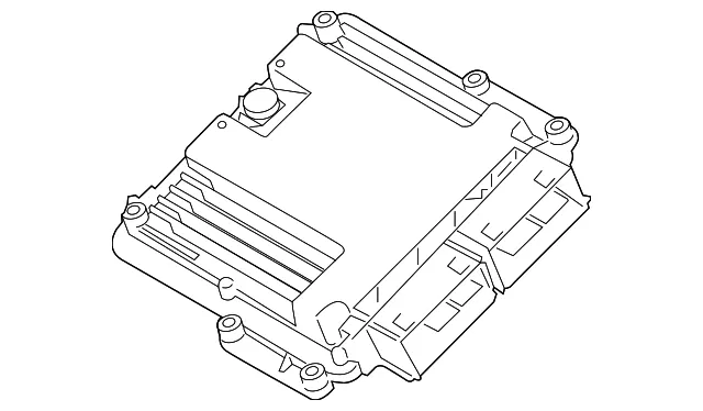 Engine Control Module (ECM) - Ford (fb5z12a650canp)