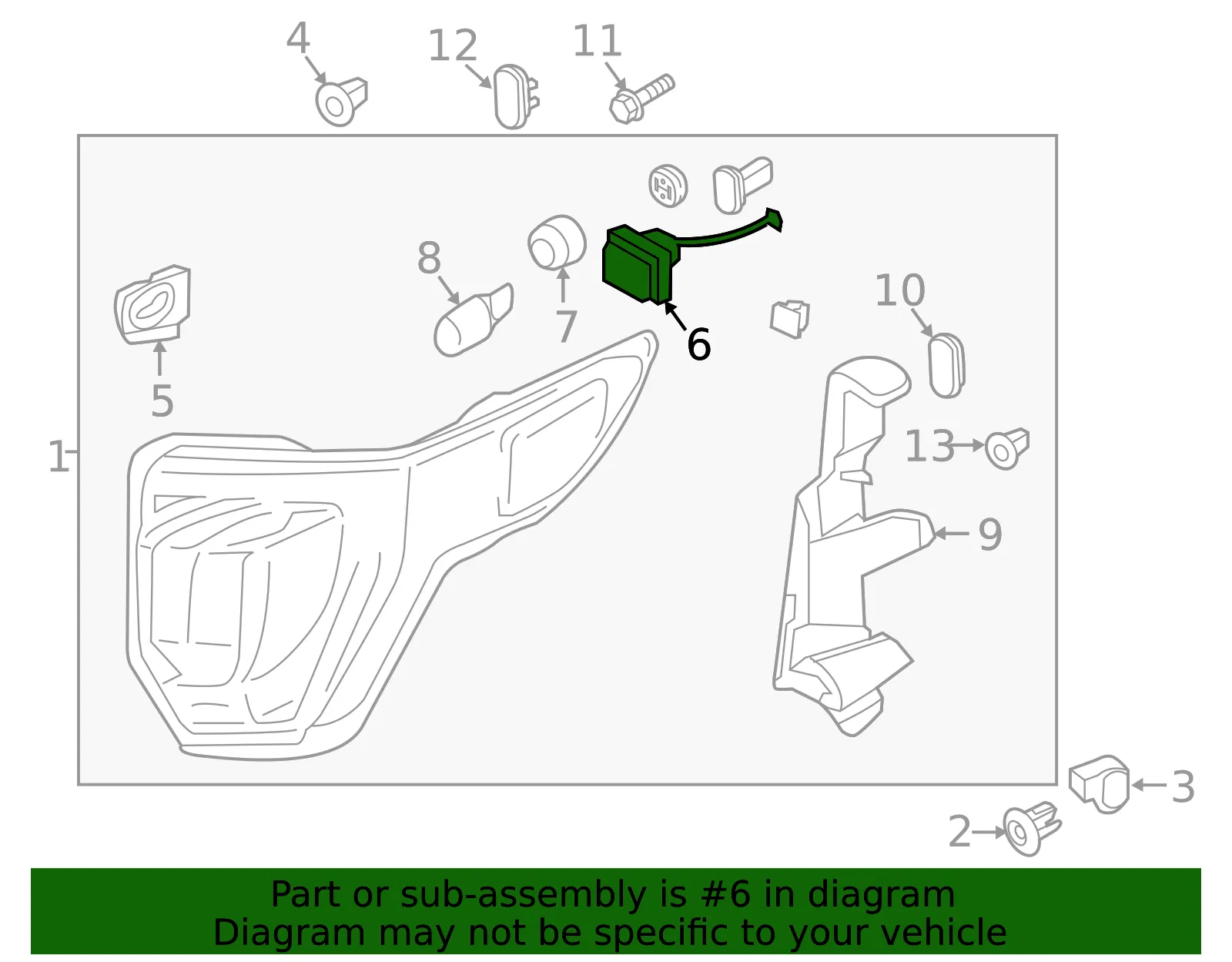 Socket & Wire - Ford (fb5z13410a)