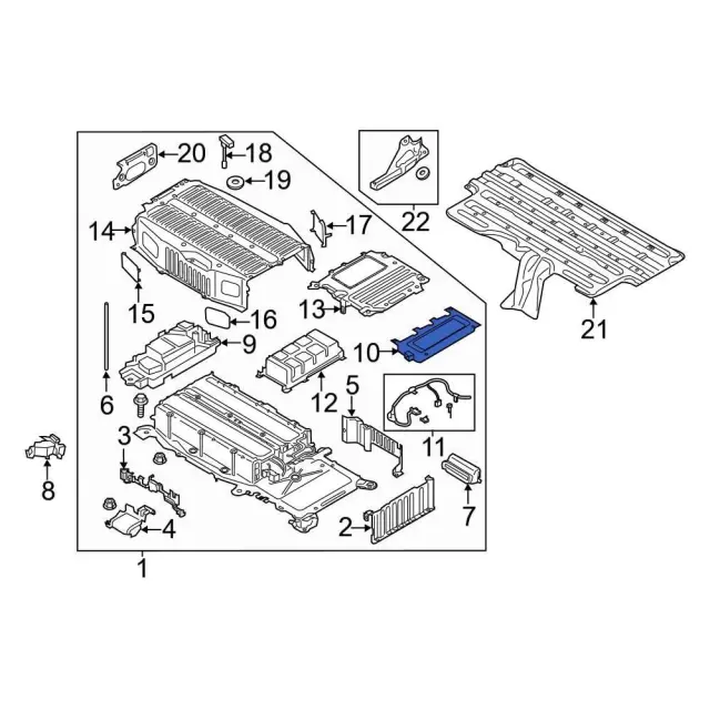Control Module - Ford (fg9z10b687a)