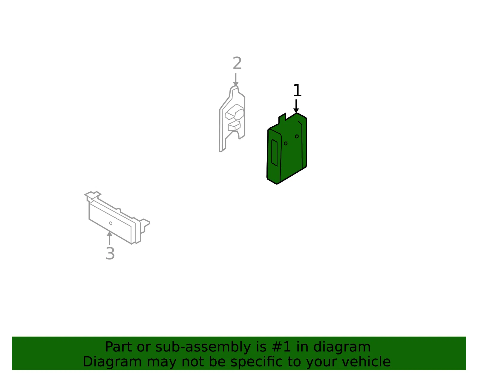 Module - Ford (fl1z15k866e)