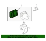 ABS Control Module - Ford (fl1z2c219c)