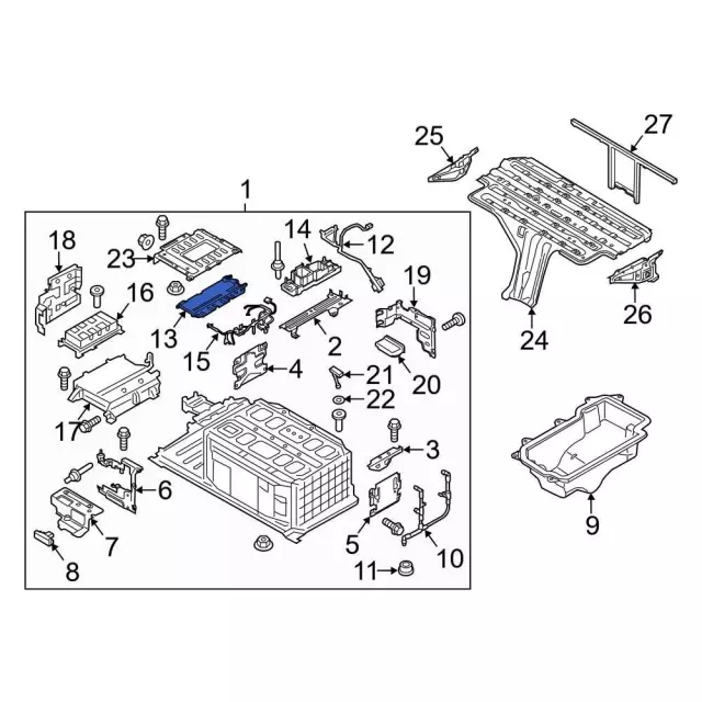 Control Module - Ford (fm5z10b687d)