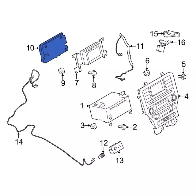 Module - Ford (fr3z14d212d)