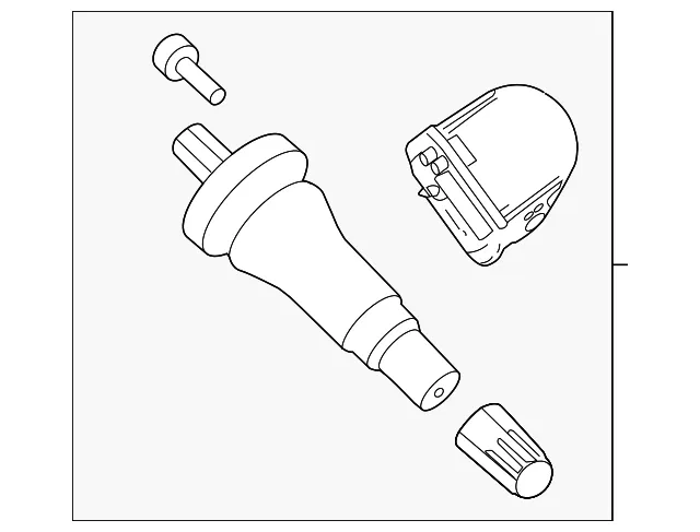 Kit - TPMS Sensor - Ford (fr3z1a189h)