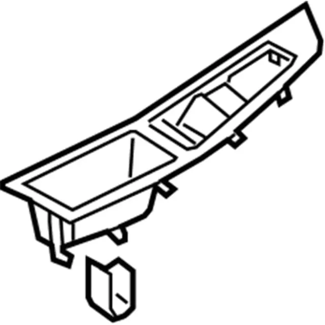 Switch Bezel - Ford (ft4z14527ab)