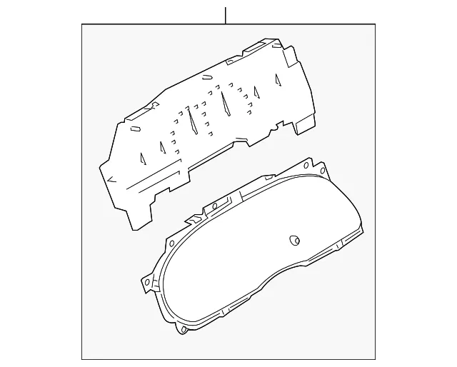 Instrument Cluster - Ford (gc2z10849aa)
