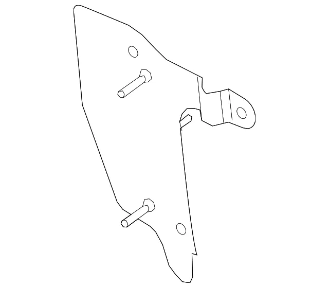 Engine Control Module (ECM) Bracket - Ford (gc2z12a659e)