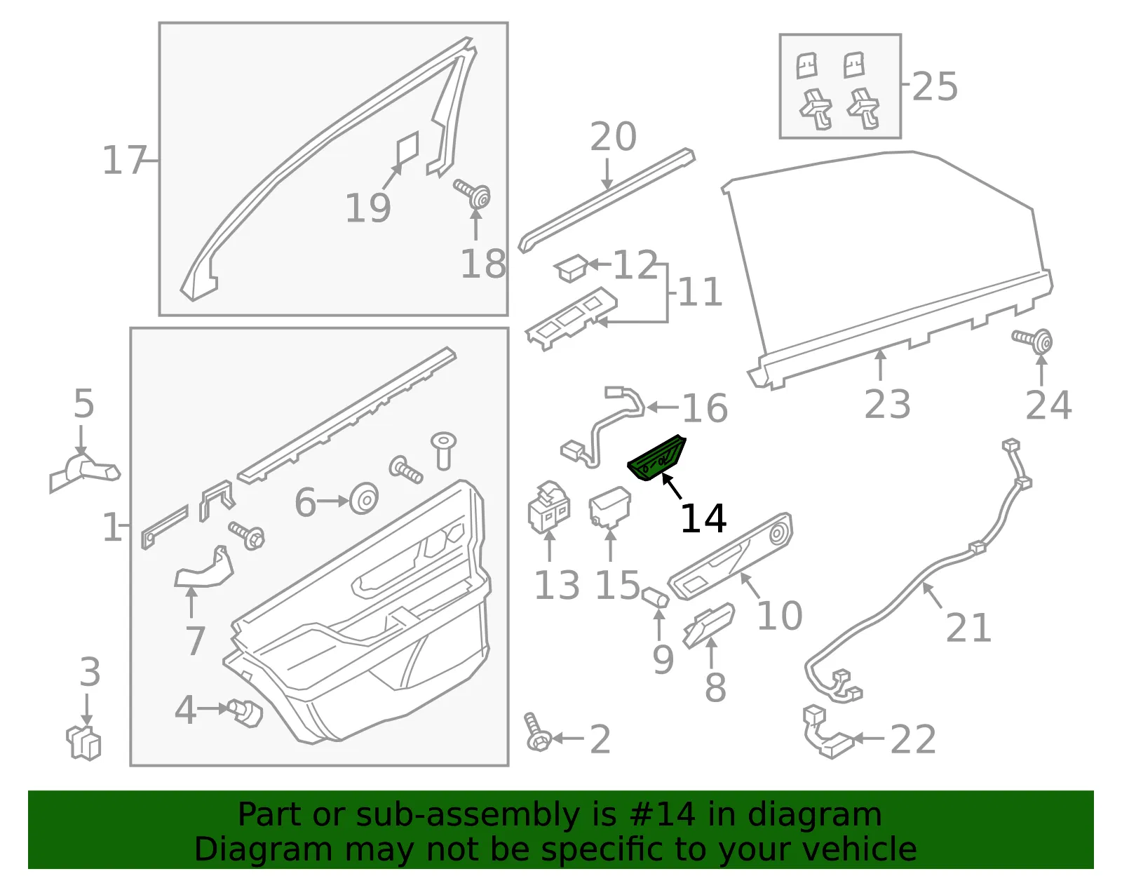 Switch Assembly - Ford (gd9z14a701eb)
