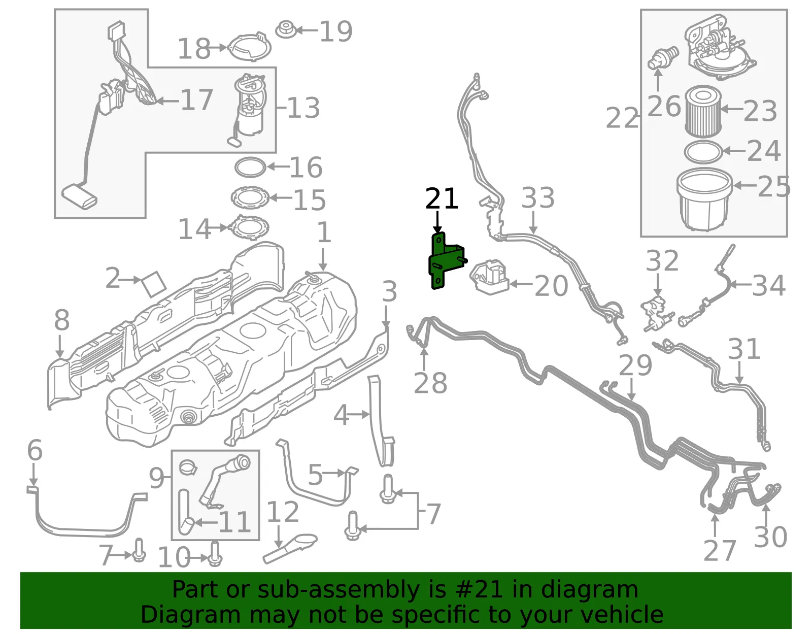 Module Bracket - Ford (gk4z9d371b)