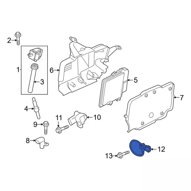 Knock Sensor - Ford (gn1z12a699a)