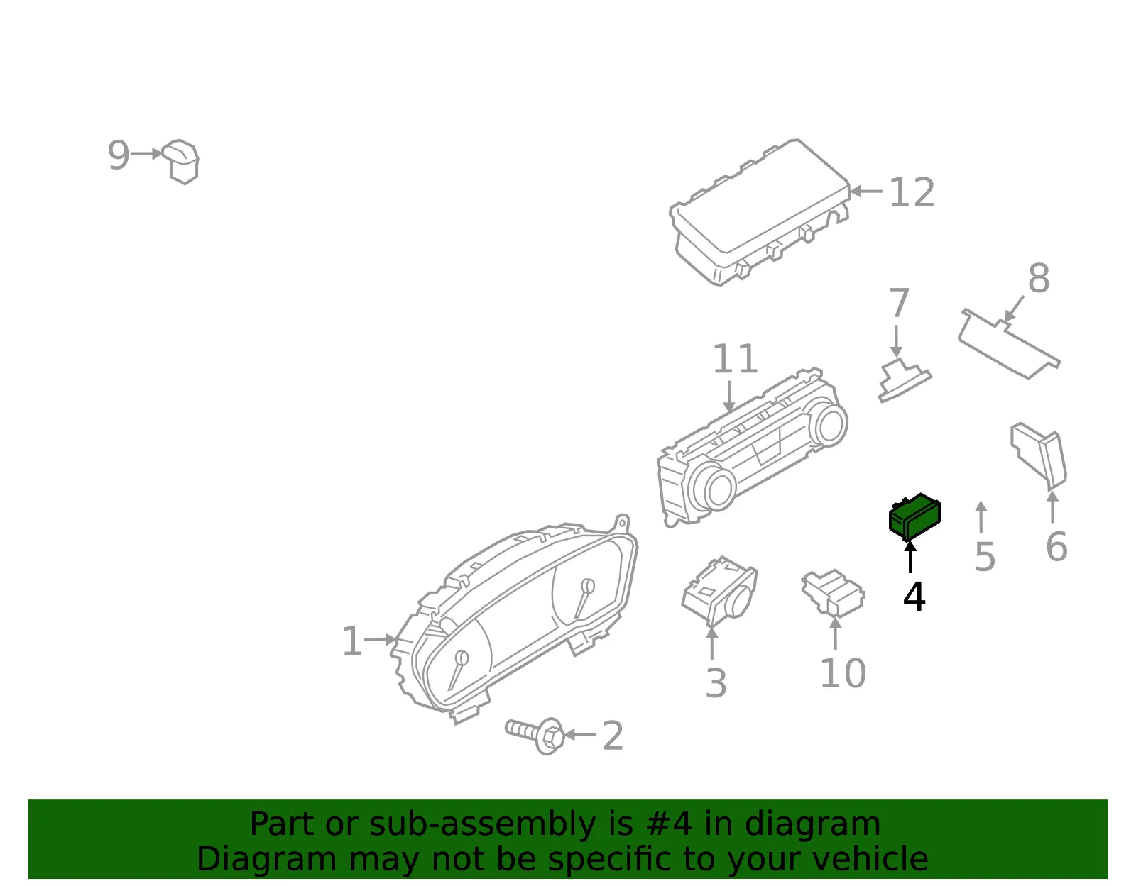 Switch - Ford (gn1z13d730f)