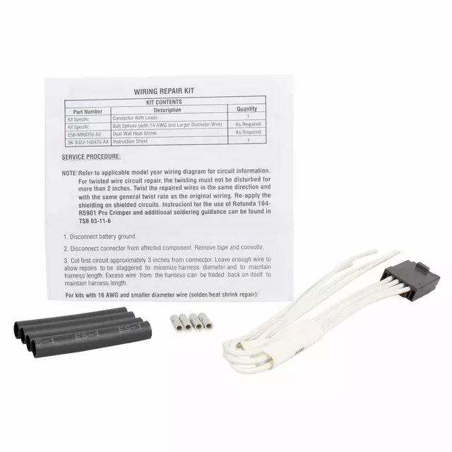 Wire Assembly - Ford (gu2z14s411vb)