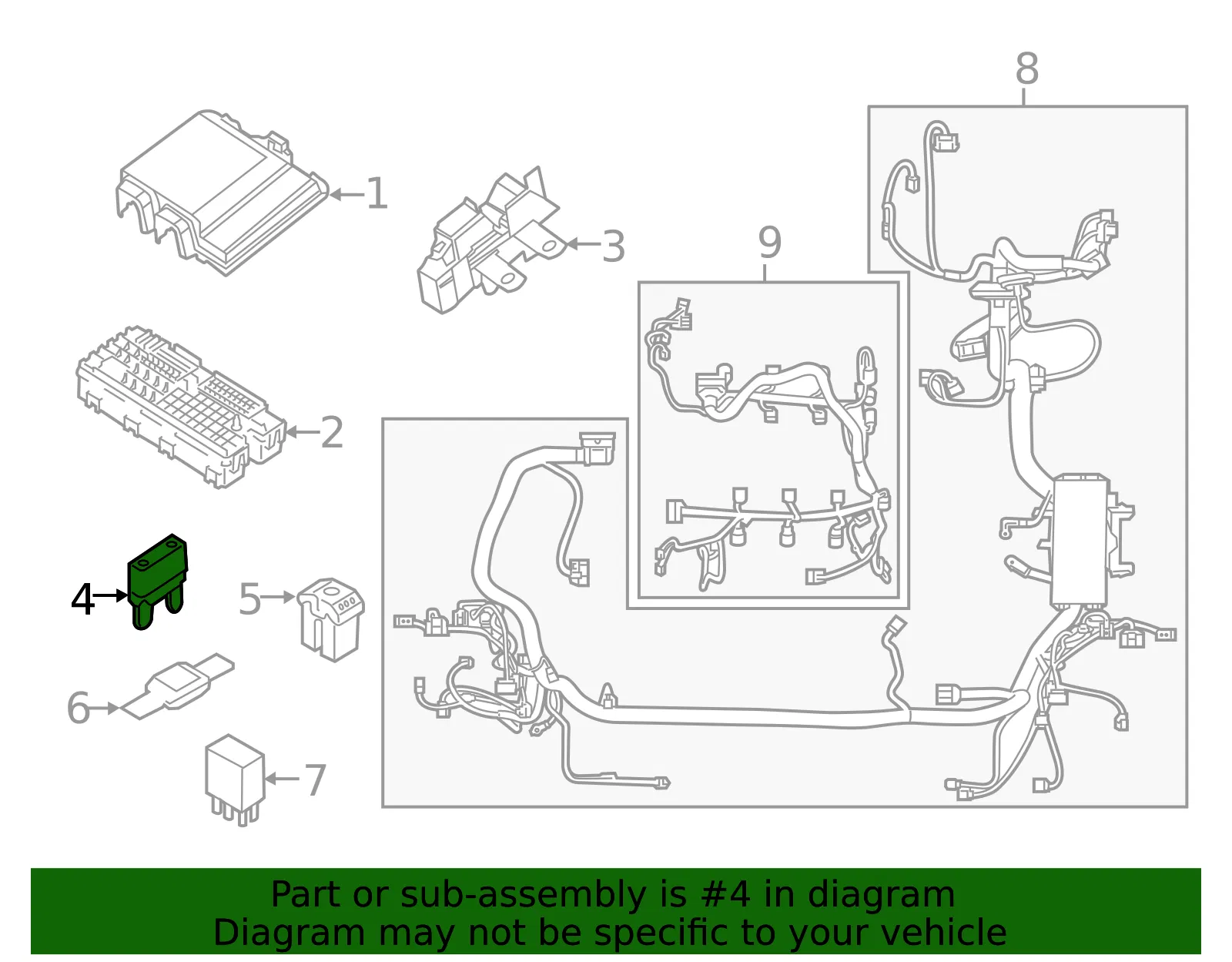 Fuse - Ford (gu5z14526bba)