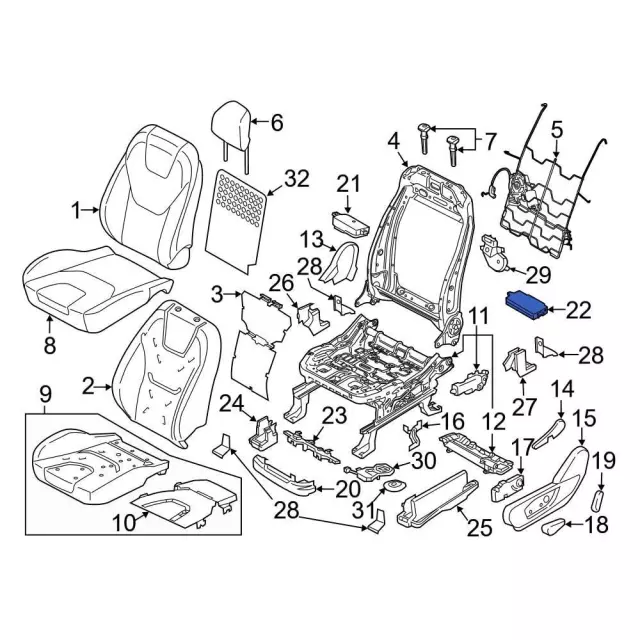 Module - Ford (gu5z14c708bp)