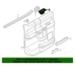 Door Switch Trim Panel - Ford (hc3z14528aa)