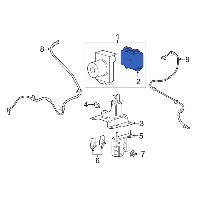 Control Module - Ford (hc3z2c219d)