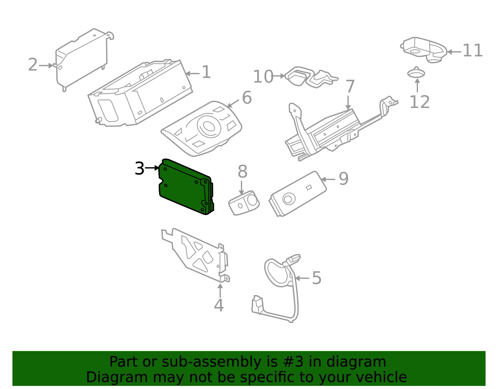 Module - Ford (hm5z14d212aa)