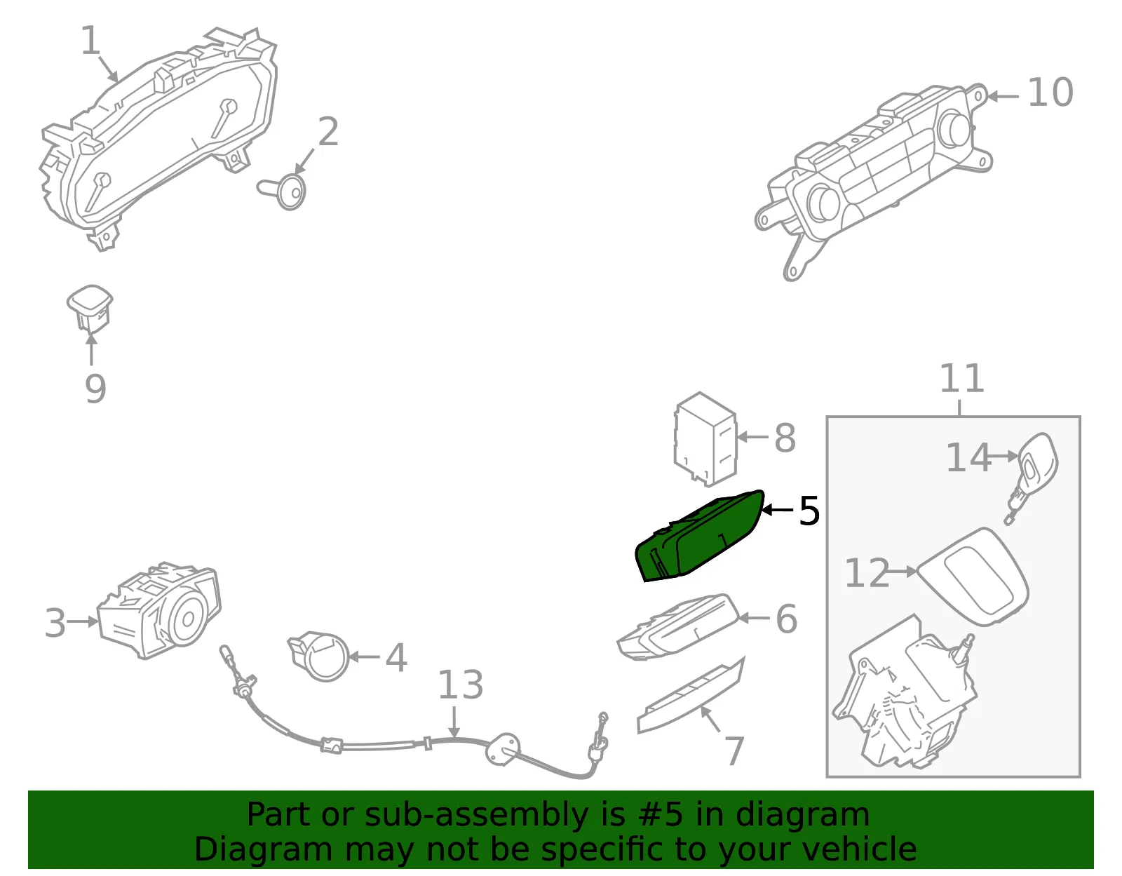 Switch Assembly - Ford (jk2z11500c)