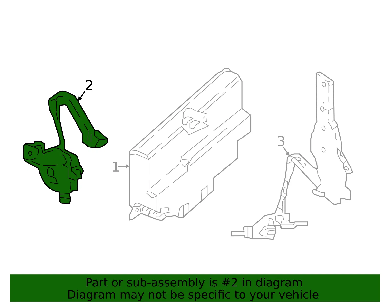 Front Sensor - Ford (jl1z3c097c)