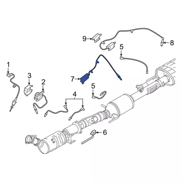 Sensor - Ford (jl3z5e145b)