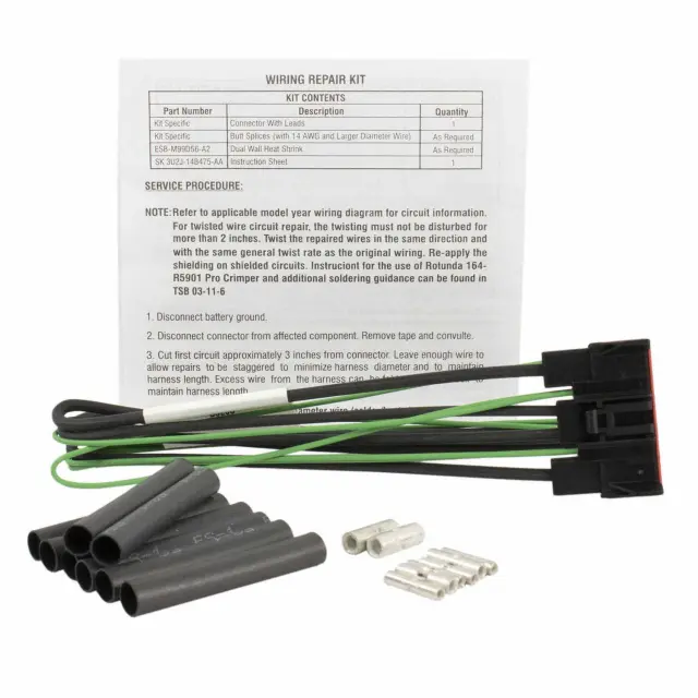 Wire Assembly - Ford (ju2z14s411aba)