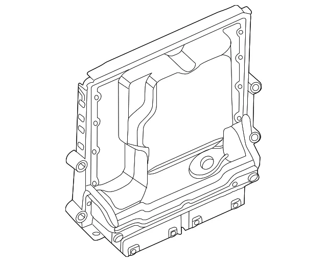 Engine Control Module (ECM) - Ford (jx6z12a650d)