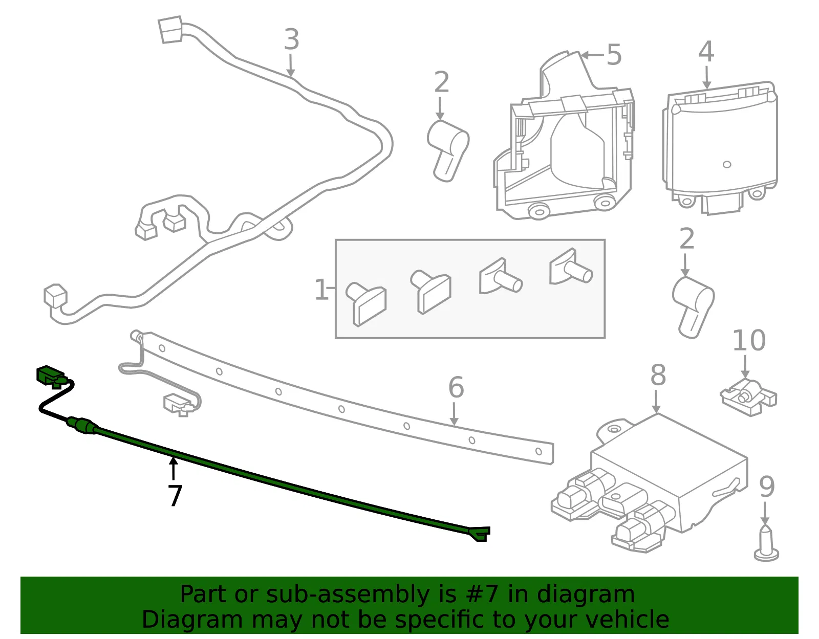 Sensor Assembly - Ford (jx7z14f680d)