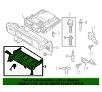 Engine Control Module (ECM) Bracket - Ford (k2gz12a659d)