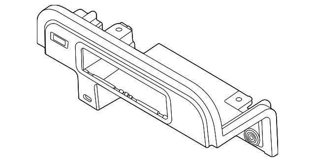Engine Control Module (ECM) Bracket - Ford (k2gz12a659e)