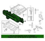 Engine Control Module (ECM) Bracket - Ford (k2gz12a659e)