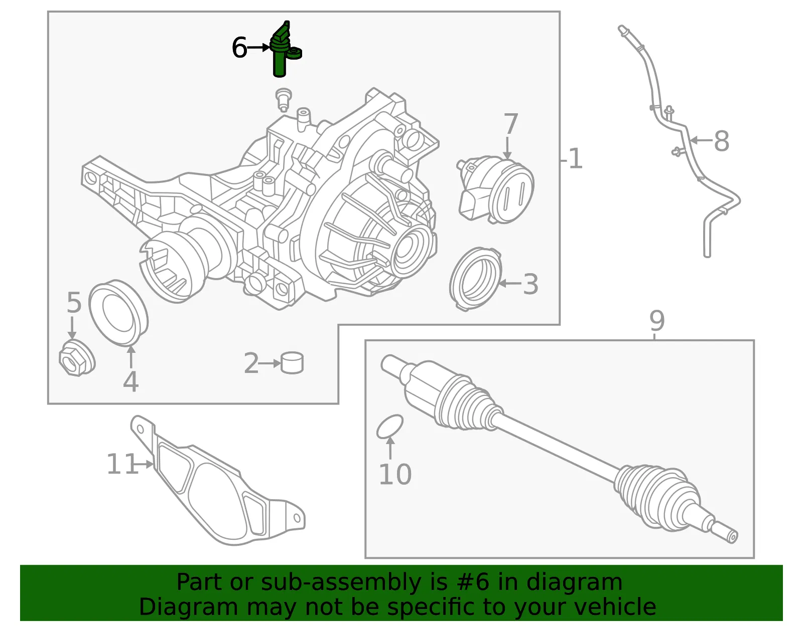Sensor - Ford (k2gz9e731b)
