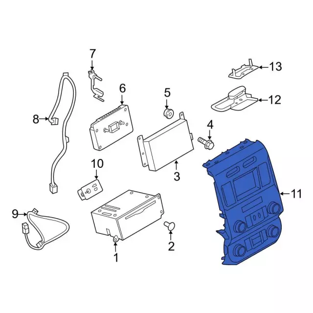Radio Module Interface - Ford (kc3z18842adb)