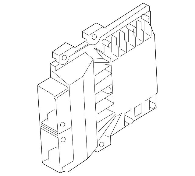 Engine Control Module (ECM) - Ford (kk1z12a650a)