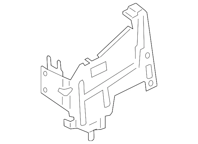 ABS Control Module Bracket - Ford (kk3z14536f)