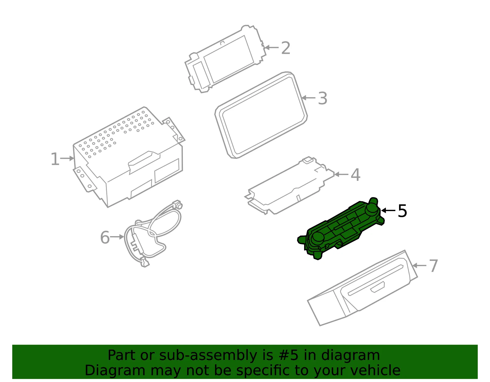 Radio Module Interface - Ford (kt1z18c858b)