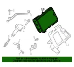 Engine Control Module (ECM) - Ford (lb5z12a650a)
