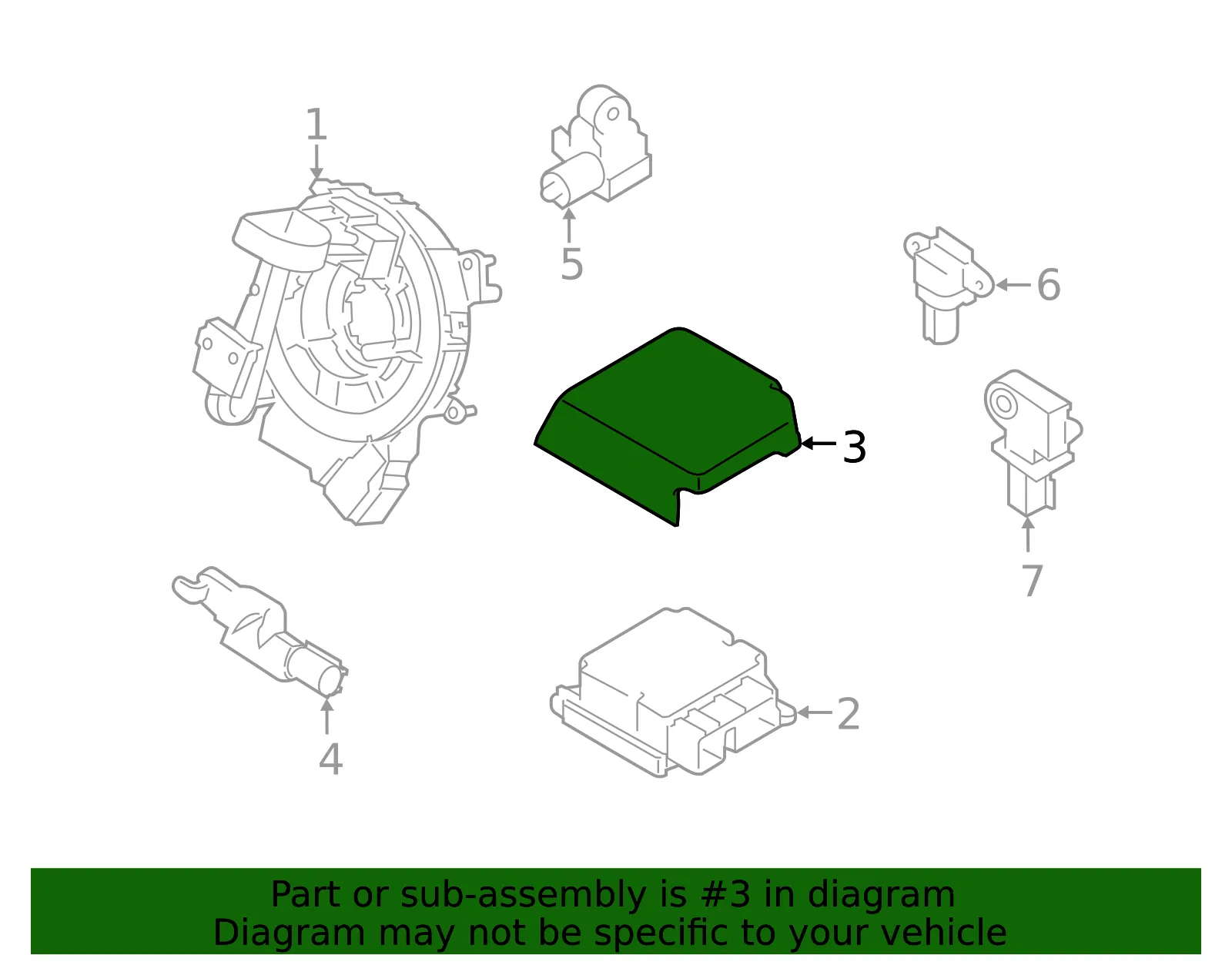 Control Module Cover - Ford (lb5z14a099aa)