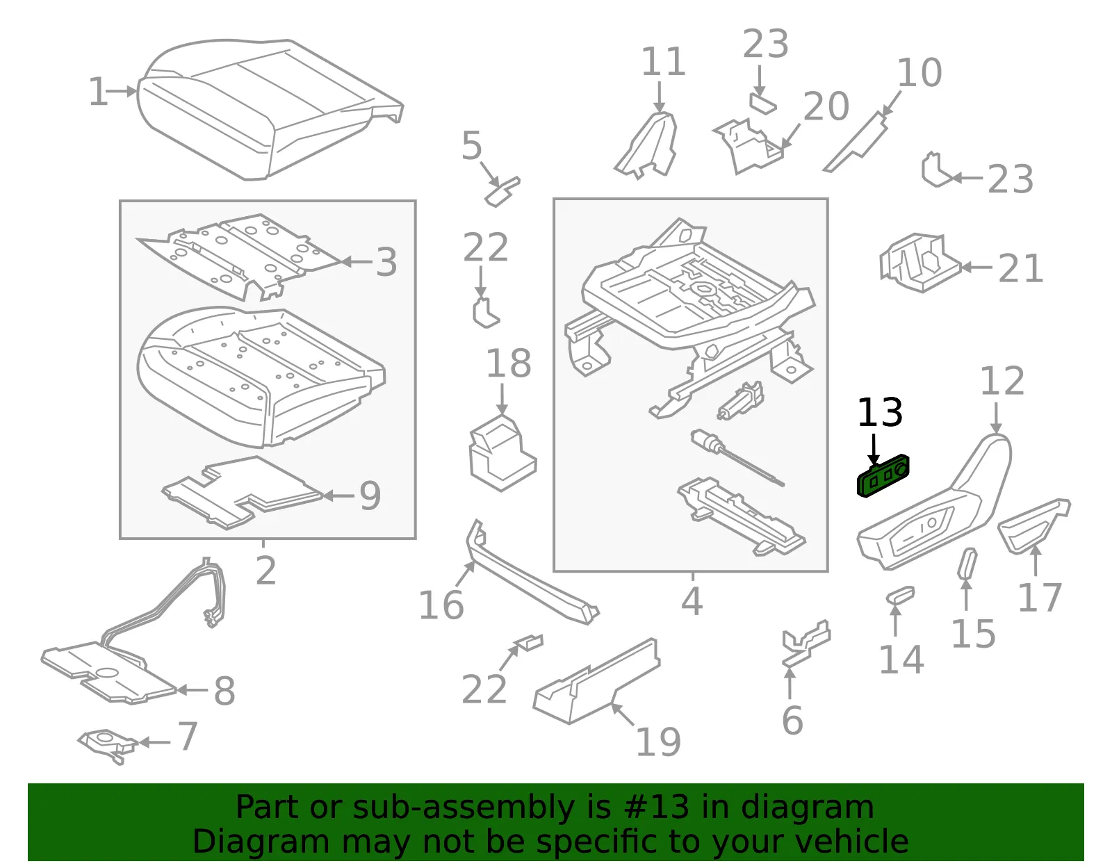 Switch - Ford (lb5z14a701ab)