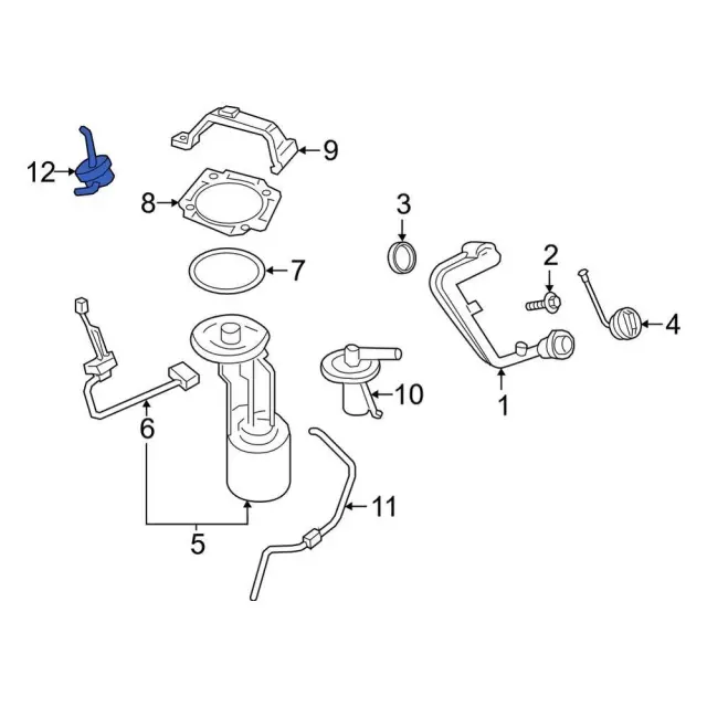Fuel Pump Driver Module - Ford (lc3z9d370c)