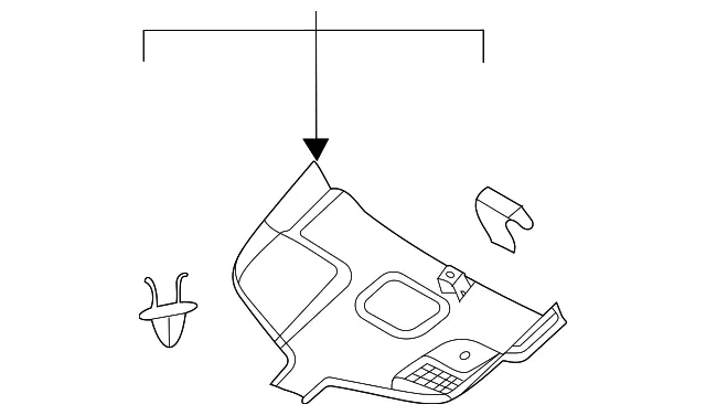 Cover Rain Sensor - Ford (lc5z17d550aa)