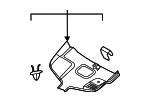 Cover Rain Sensor - Ford (lc5z17d550aa)