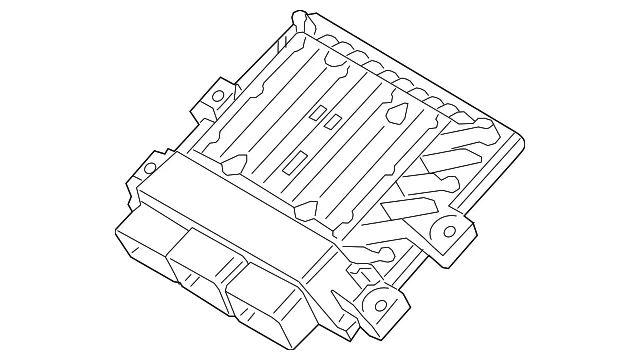Engine Control Module (ECM) - Ford (lk4z12a650c)