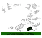 Combination Switch - Ford (lk4z13d730ca)
