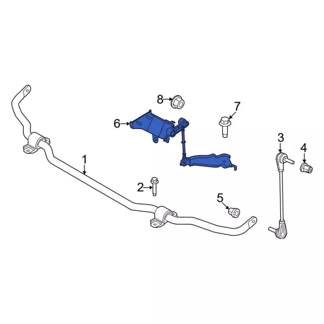 Height Sensor - Ford (lk9z3c097a)