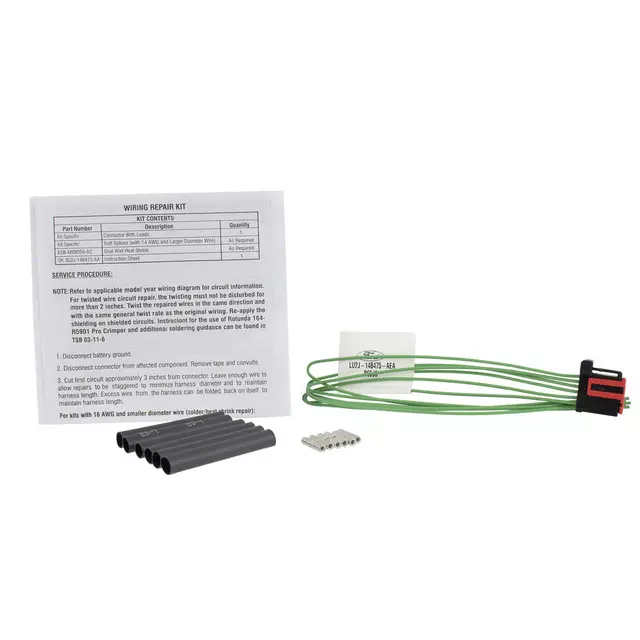 Wire Assembly - Ford (lu2z14s411aea)