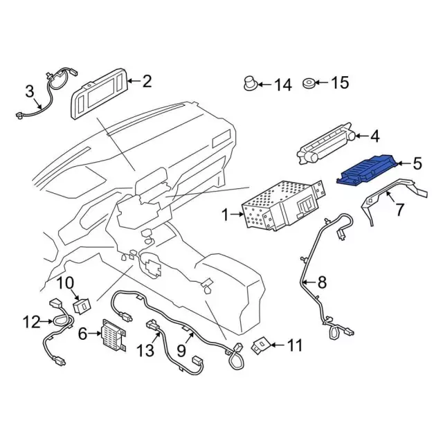 Module - Ford (lu5z14g371ap)