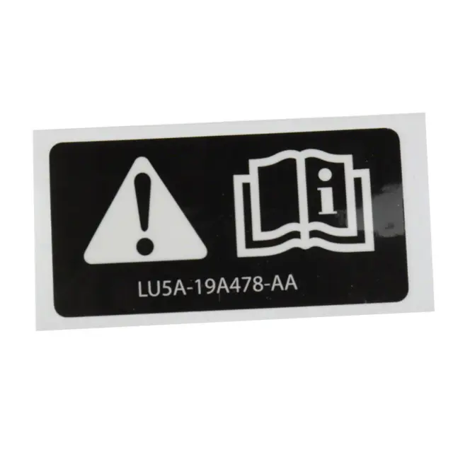 Battery Label - Ford (lu5z9900014d)