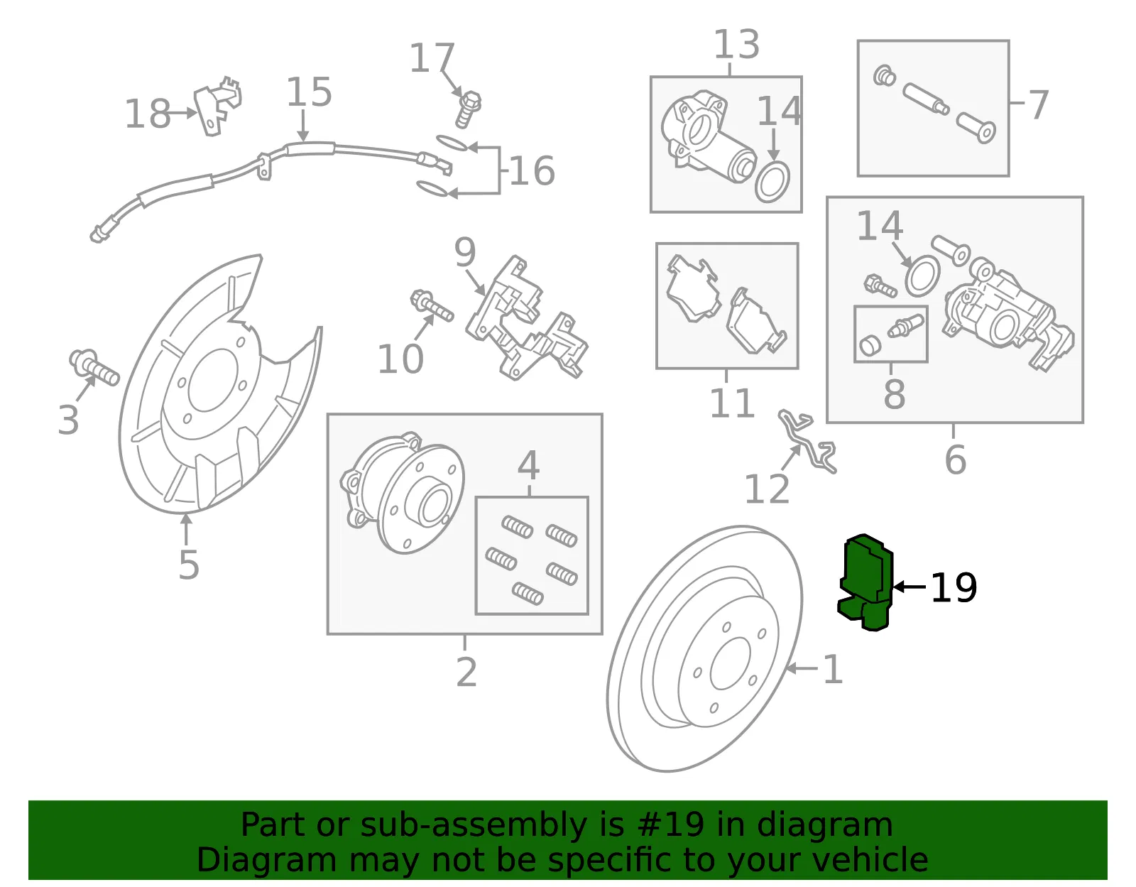 ABS Sensor - Ford (lv6z2c190a)